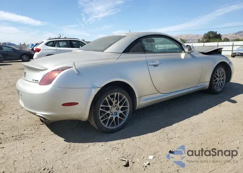 2003 Lexus Sc 430 z USA, uszkodzony, nr VIN JTHFN48Y830047079
